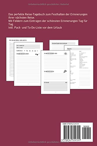 Foto von Reise-Tagebuch / Reise-Journal für Reise nach Thailand: handliches & praktisches Reisetagebuch Notizbuch zum Ausfüllen [das Urlaubs-Tagebuch für die perfekte Reise]