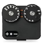 TTartisan Light Meter II, Real-time Metering Tool, Two Dial to Adjust ISO, Aperture and Shutter Speed, Compatible with Older Leicas and Similar Rangefinder Cameras(Black)
