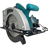 Sega Circolare a Immersione 185 mm 1600W, Profondità di Taglio 65 mm a 90° e 42 mm a 45°, 4500 giri/min, Inclinazione Regolabile 0-45°, Ideale per Legno, PVC e Metalli Morbidi