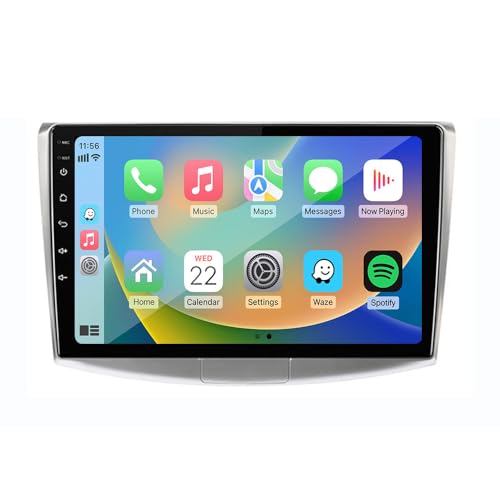 Autoradio Android 8 cœurs avec écran IPS et caméra de recul pour Passat 7