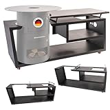 A. Weyck Tools Outdoorküche Basic Grundmodul Links Granitplatte DIY Outdoor Küchenmodul - Modulares Basiselement für individuelle Gartenküche, #2070