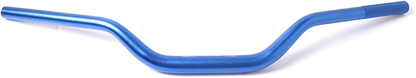 Kierownica motocyklowa, kierownica motocykla 28 mm uniwersalna kierownica ze stopu aluminium CNC motocykl skuter kierownica antykorozyjne uchwyty 1-1/8'' (kolor: niebieski)