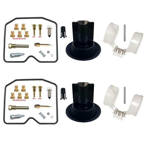 Kit de réparation carburateur moto KLE250 contre les ratés moteur avec flotteur et piston
