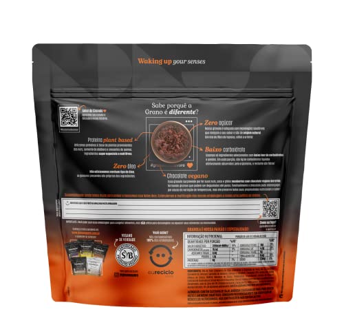 Granola Low Carb Chocolate Vegano GranoSquare 200g