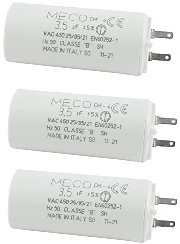lot de 3 condensateurs 3.5 μF COSSES 2.8MM fond plat pour volet roulant (3)