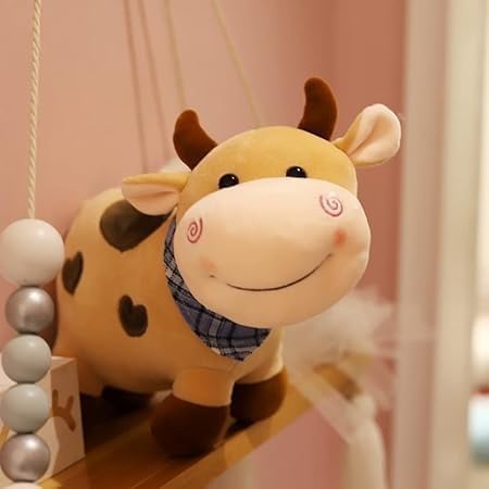 Sanwaliyaji Collection Cow Soft Toys Pet Animal Adorable Standing Cow with Smiling Face Stuffed Soft Doll Toy for Kids Soft Plush Stuff Toy | for Boys, Girls, Babies, Kids (B0D7MMC8MQ) Amazon Price History, Amazon Price Tracker