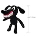 POPRORE Siren Head Cartoon Dog Cat Rabbit Plush Toys Halloween Christmas Horror Plush Toy for Home Party Gift Birthday Toy (Dog)