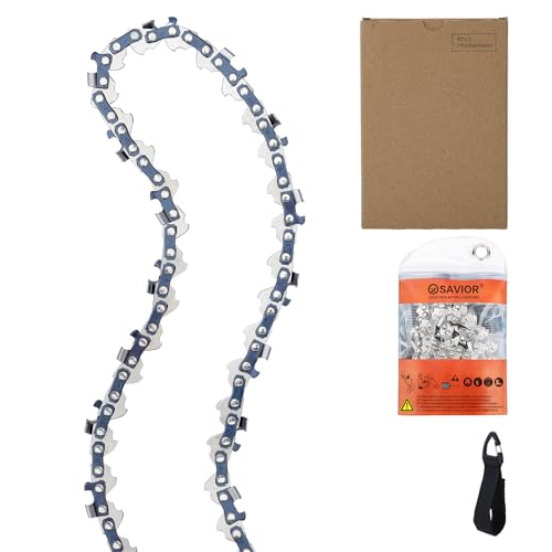 Chainsaw Chain for 14 Inch (35cm) Guide Bar, 1/4 LP Pitch, 72 Links, .043 Gauge, Compatible with Stihl 36700000072