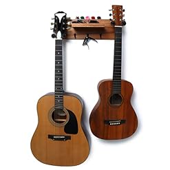 Guitare Lab – Double Support de Guitare & Étagère Murale – 2 Crochets en Caoutchouc Rotatifs, Étagère de Rangement… - Les Beatles, Paul McCartney, John Lennon, RIngo Starr, George Harrison Guitare Lab - Double Support de Guitare & Étagère Murale - 2 Crochets en Caoutchouc Rotatifs, Étagère de Rangement… – Image 6