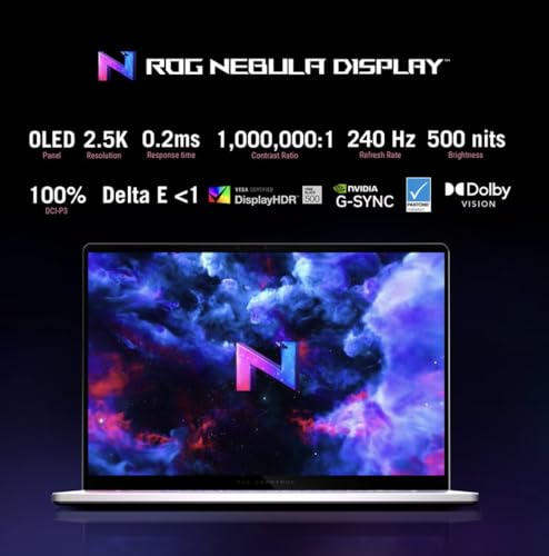 Image of ASUS ROG Zephyrus G16 Laptop 16.0 inch 240Hz WQXGA Display (Intel Ultra 9-285H, GeForce RTX 5070 Ti 12GB, 32GB LPDDR5X, 4TB PCIe SSD, RGB KB, Thunderbolt 4, WiFi 7, Webcam, Bluetooth 5.4, Win 11 Pro)