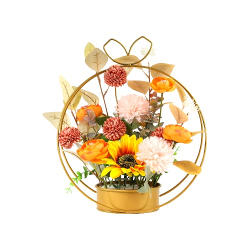 Paper Spiritz Artificial Flowers For Centerpieces Floral Centerpieces For Sweetheart Table, Head Table, Ceremony Reception Silk Flowers For Home Decor Indoor Outdoor #TOP5