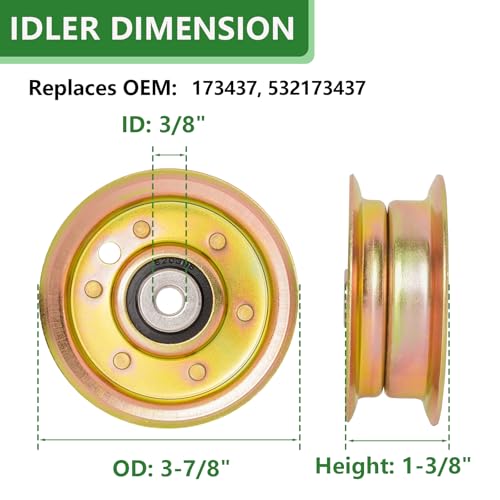 image for JYLEYJ Deck Rebuild Kit spindle Craftsman 42 riding lawn mower LT1000 