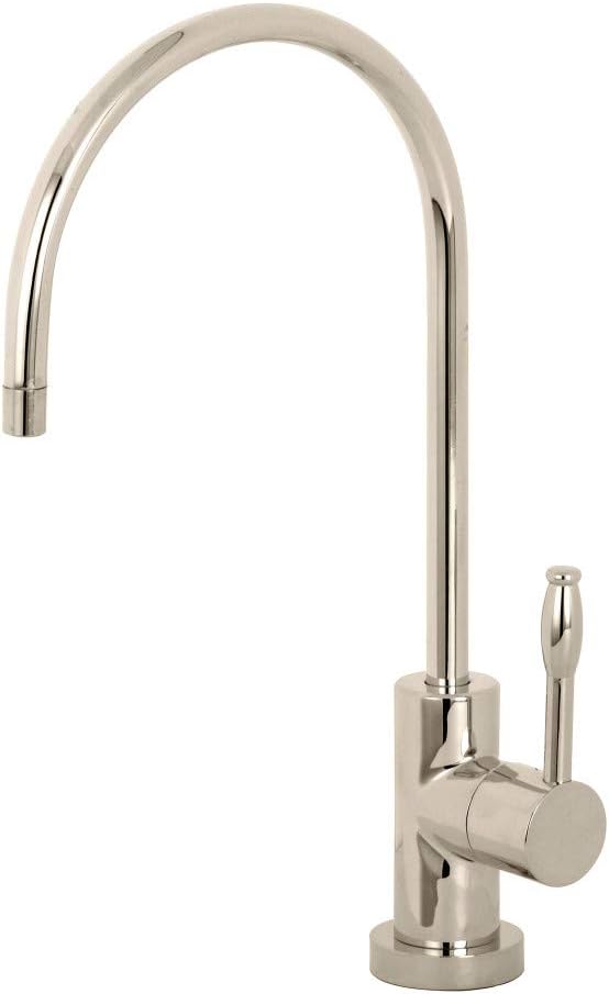 Kingston Brass KS8196NKL Nustudio Su Filtrasyon Musluğu, Parlak Nikel, 11.13 x 5.88 x 1.69