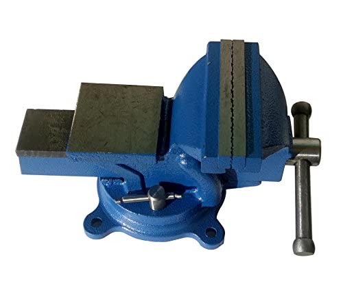 BV100C Mordaza Tornillo de Banco de Trabajo Giratorio de 360º con Yunque, Apertura de 95...
