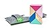 Produktbild Tegu 5700614 Holzbausteine magnetisch, pink, mit praktischer Filztasche, Holzspielzeug für Kinder ab 12 Monate