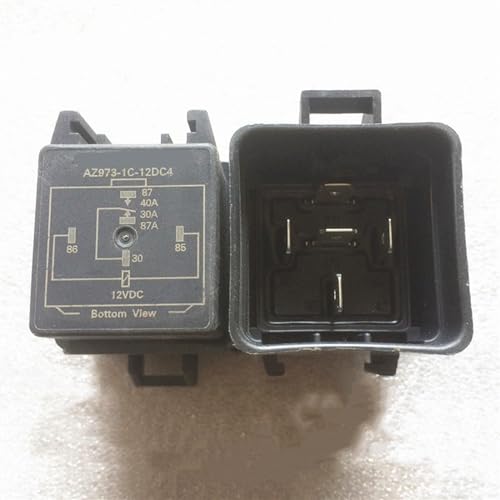 Relé AZ973 1C 12DC4 para mantenimiento de sistemas eléctricos y sustitución de piezas de 12V