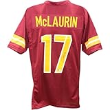 Terry McLaurin Autographed/Signed Pro Style Maroon Jersey Beckett