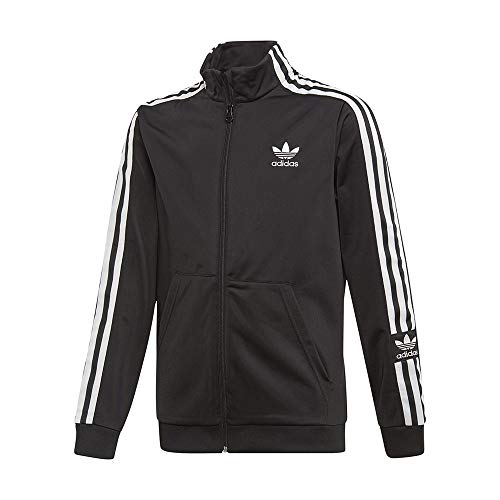 Veste de Sport adidas Originals Garçon Noir et Blanc Taille 128