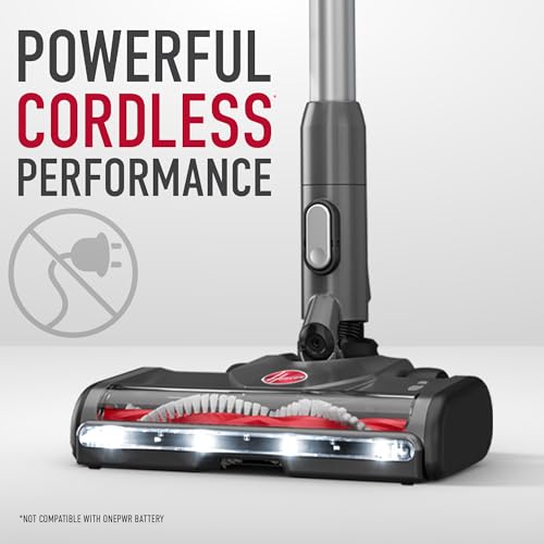 Hoover Excelerate Cordless Stick Vacuum Cleaner with Included Tools, for Carpet and Hard Floors, Lightweight Design, Powerful Suction, LED Headlights, BH59000V - image 7