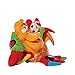 Enesco Disney by Romero Britto The Little Mermaid Sebastian Miniature Figurine, 2.16 Inch, Multicolor