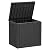 LHBGO Deck Box, 31 Gallon Resin Outdoor Storage Box, Waterproof and UV Resistant Lightweight Storage Deck Box for Garden Tools, Supplies