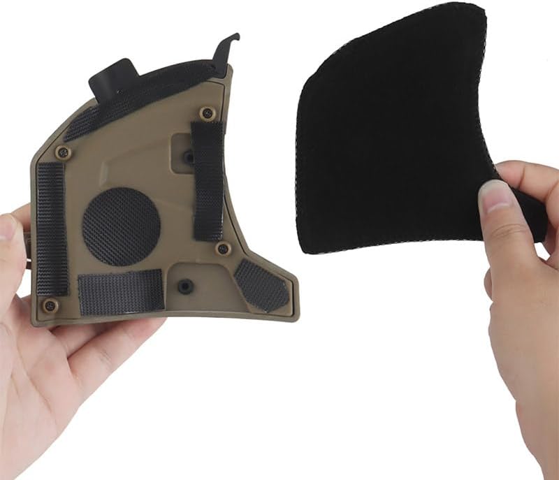 Outdoor Sports Airsoft Gear Accessory Tactical Fast W Helmet Ear Protection Gear Tactical Helmet Side Cover