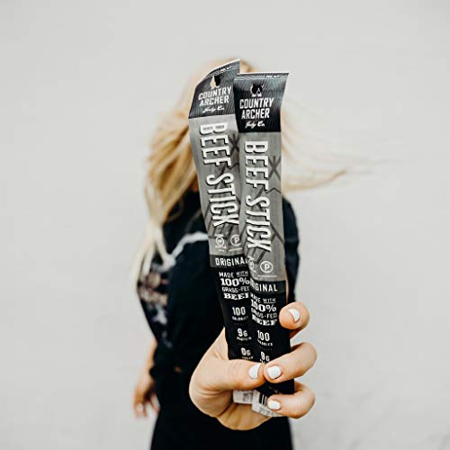 image for Original Beef Sticks by Country Archer, 100% Grass-Fed, Certified Keto