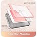 i-Blason Cosmo Case for iPad Mini 5 2019 / iPad Mini 4, [Built-in Screen Protector] Full-Body Folding Stand Protective Case Cover with Auto Sleep/Wake, Marble, 7.9