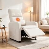 GarveeMore Elektrischer Relaxsessel/TV-Sessel mit Massage & Wärme