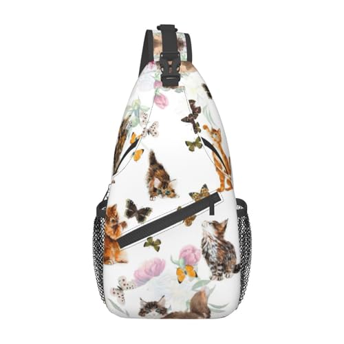 Sac à dos à bandoulière pékinois EdWal pour voyage et randonnée