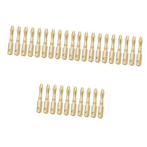 Conector jack de audio jojofuny fabricado en cobre puro para bloques de altavoces 7