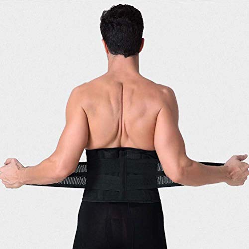 Cinto masculino com modelador de cintura para e da tamanho (preto)