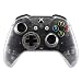 eXtremeRate Transparent Clear Faceplate Cover Front Housing Shell for Microsoft Xbox One S & Xbox One X Controller