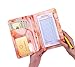 Waitress Book Marble Server Book with Money Pocket Pen Holder Server Book Fit Restaurants Check Presenter Waitstaff Organizer fit Server Apron (Marble Colorful)