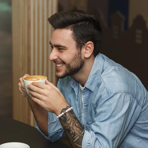 Pulsera brújula para hombre GAVU con perlas y cuentas miniatura 4