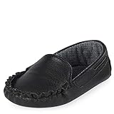 The Children's Place Baby Boys Dress Loafers, Black, 0 3 Months Infant