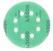 Produktbild 1 Stück 125 mm Exzenter Schleifscheiben, passend für Skil 7455 AA P1200 Körnung, passend für Skil 7455 AA green Film