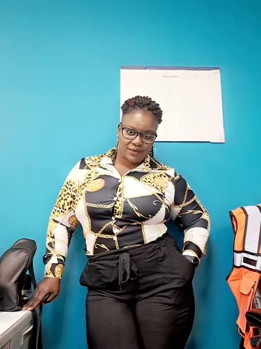 Back To School Shirt For Women Long Sleeve Colorful Blouses Floral Print Tops Button Down Sexy T-Shirts #TOP3