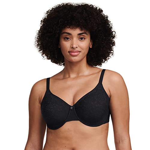 Chantelle Women's Comfort Chic Full Coverage Underwire Bra, Black, 36H