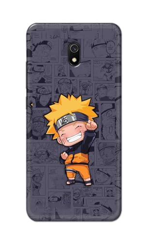 Image of Plastic Printfidaa Printed Hard Back Cover Case For Mi Redmi 8A Back Cover (Famous Anime Cartoon Character) -112