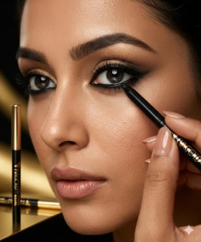 Image of EVAGOLD Luxurious Kajal Eye Definer | Intense, Long-Lasting, Precision, Elegance