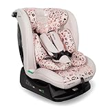 My Babiie MBCS100 2-in-1 Convertible R129 Child Car Seat - Belted, 40-150cm (Approx. Birth - 12 Years, 0-36kg), i-Size, Group 0+1/2/3, Adjustable - Pink Leopard