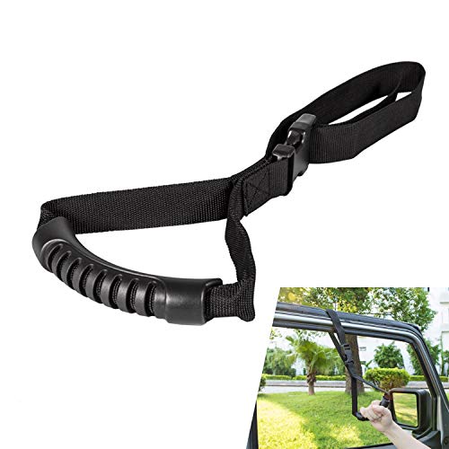 Semoic Auto Adjustable Car Handle Standing Aid Safety Handle Vehicle Support Nylon Handle Car Assist Device for Elderly, Disabled, Pregnant