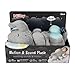 Nuby Lifelike Animated Sleeping Elephant with 8 Soothing Lullabies & 4 Calming White Noises, 30 Min Non-Stop