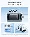 Anker Nano kompakte Powerbank 10000mAh 45W mit 70cm Einzugskabel