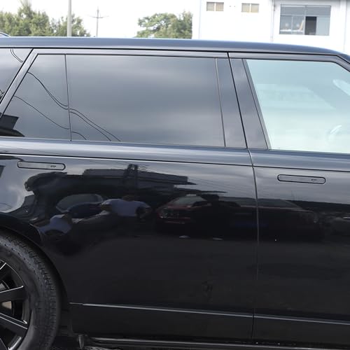 Poignée de porte Range Rover Sport 2023 en cache ABS noir brillant