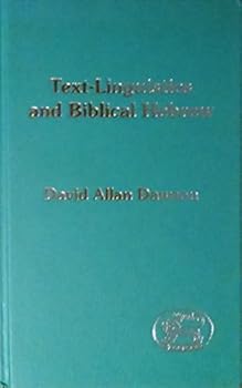 Hardcover Text Linguistics and Biblical Hebrew (Journal for the Study of the Old Testament. Supplement Series, 177) Book