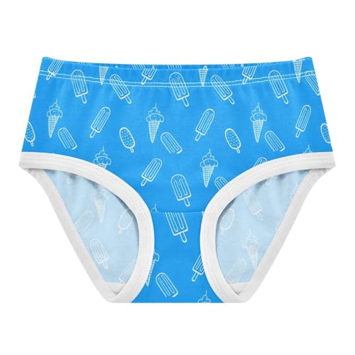 Summer Dessert Ice Cream Blue Toddler Girls's Underwear 2T 2302904