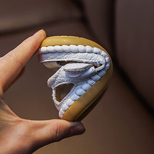 Baby Girls Boys Sandals Infant Toddler Shoes First Walking Shoes Hollow Anti-Slip Rubber Sole (Black, 5 Infant)