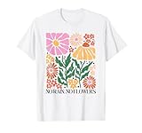 Cute Boho Floral Positive Quote Shirts For Women